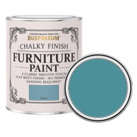 Rust-Oleum Křídová matná barva na nábytek Chalky Finish Furniture Paint, odstín modré, RO.14009.