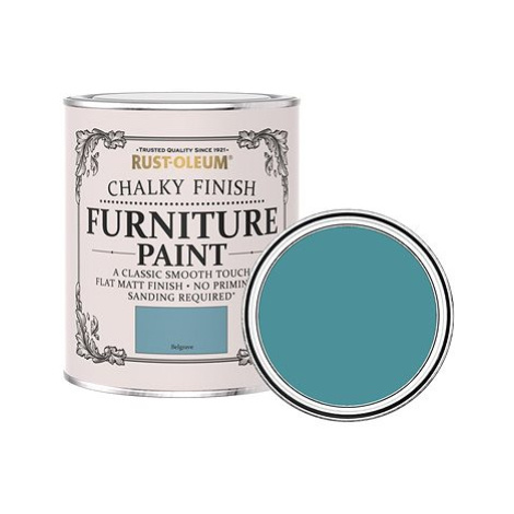 Rust-Oleum Křídová matná barva na nábytek Chalky Finish Furniture Paint, odstín modré, RO.14009.