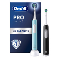 Oral-B Pro Series 1 Duo elektrický zubní kartáček 2 ks Blue/Black