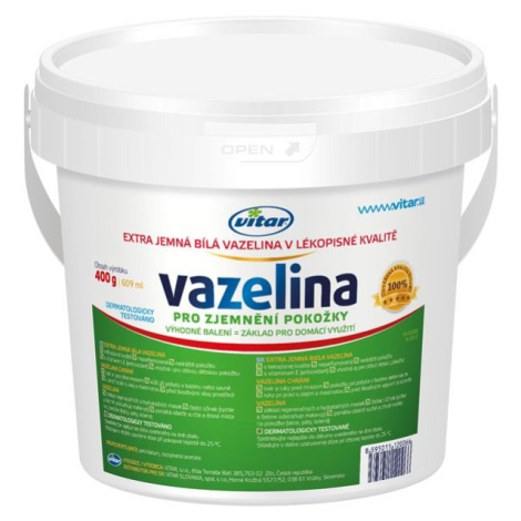 Vitar Vazelína extra jemná bílá 400 g Vitar Veteriane