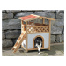 Zateplená bouda pro kočky KERBL TYROL ALPIN 88x57x77cm BS0431