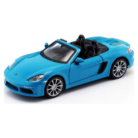 Bburago plus porsche 718 boxster blue 1:24