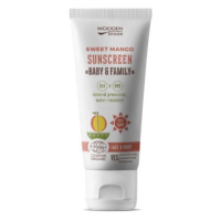 Opalovací tělové mléko Mango Baby & Family SPF50 WoodenSpoon - 100ml