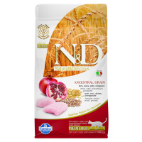 N&D Ancestral Grain N&D LG CAT Neutered Chicken & Pomegranate 1,5kg