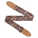 Cascha CGS-VC6 Guitar Strap Vegan Cork - Midnight Jungle