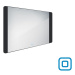 Nimco ZPC 42004V-90 - černé LED zrcadlo 1000x600 s dotykovým senzorem