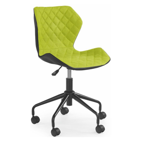 Otáčecí Židle Matrix černá/zelená BAUMAX