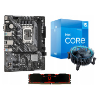 Set Intel i5-12400 H610M M.2 8GB 3200