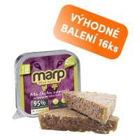 Marp Holistic Marp Mix vanička pro psy kuře+zelenina 16x100g