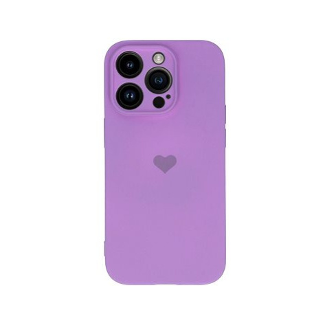 Vennus Valentýnské pouzdro Heart pro iPhone 13 Pro Max - fialové