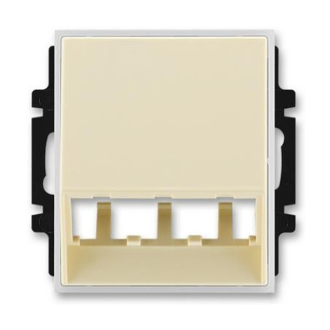 ABB Element kryt LED osvětlení nebo datové zásuvky slonová kost/ledová bílá 5014E-A00400 21 pro 