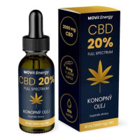 MOVit CBD 20% Full Spectrum konopný olej 10ml