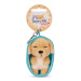 NICI 48835 Plyšová klíčenka Sleeping Pets pes 8cm karamel