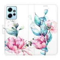 iSaprio flip pouzdro Beautiful Flower pro Xiaomi Redmi Note 12 5G