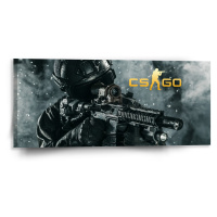 Sablio Obraz CS:GO Voják 1 - 110x50 cm