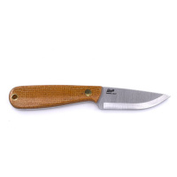 Brisa Necker 70 Scandi Mustard Micarta Kydex