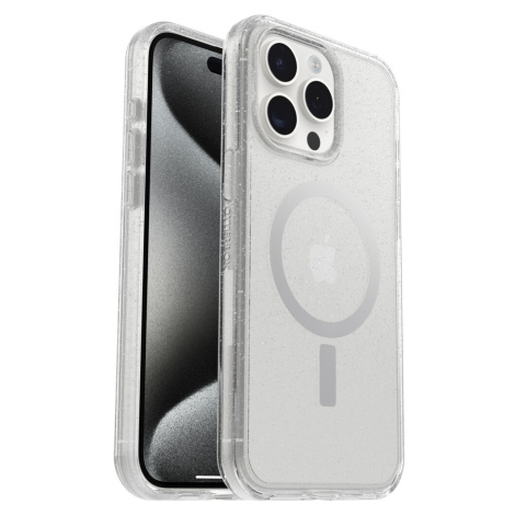 OtterBox Symmetry Clear MagSafe pouzdro pro Apple iPhone 15 Pro Max Stardust čiré