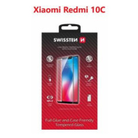 Tvrzené sklo Swissten Full Glue, Color Frame, Case Friendly pro Xiaomi Redmi 10 C, černá