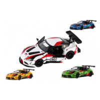 Auto Kinsmart Toyota GR Supra Racing 13 cm, kov