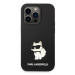 Karl Lagerfeld KLHCP14XSNCHBCK hard silikonové pouzdro iPhone 14 PRO MAX 6.7" black Silicone Cho