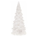 Vánoční LED stromek Douglas bílá, 6,5 x 12 cm
