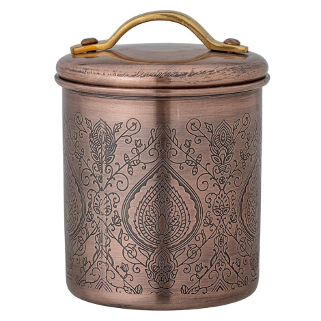 Nádoba s víkem Bloomingville Saralin 700 ml hnědá barva