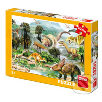 Život dinosaurů - puzzle z kategorie Multi puzzle