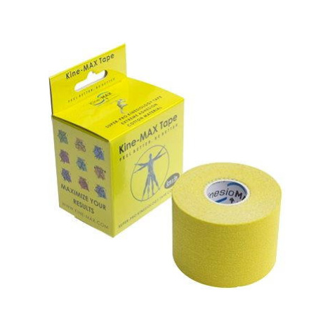 Kine-MAX SuperPro Cotton kinesiology tape žlutá