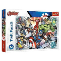 Trefl Puzzle Slavní Avengers 100 dílků