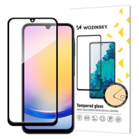 Tvrzené sklo na Samsung Galaxy A25 Black Wozinsky Celoplošně lepené