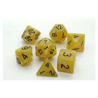 TLAMA games Sada 7 perleťových kostek pro RPG (9 barev) Barva: Žlutá