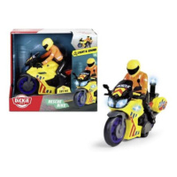 Dickie Záchranářský motocykl 17 cm s jezdcem