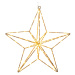 Konstsmide Christmas LED dekorativní světlo zlatá hvězda 37x36 cm