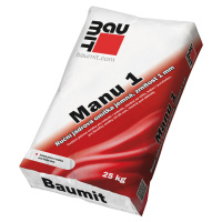 Omítka jádrová Baumit Manu 1 vápenocementová 1 mm 25 kg
