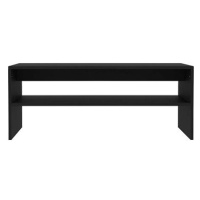 Konferenční stolek černý 100x40x40 cm dřevotříska