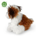 Plyšový pes shih tzu sedící, 28 cm, ECO-FRIENDLY