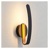 Arcchio Arcchio Dzemail LED nástěnné světlo, nepřímé černé