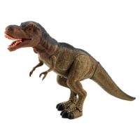 Dinosaurus tyranosaurus chodící plast 40cm na baterie se světlem se zvukem