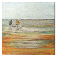 Obraz na plátně Sam Toft - Sandcastle Progress Report, 2 cm - 40×40 cm