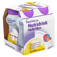 Nutridrink Multi Fibre s příchutí vanilky 4x 200ml