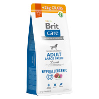 Brit Care granule, 12 kg + 2 kg zdarma - Hypoallergenic Adult Large Breed Lamb & Rice