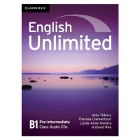 English Unlimited Pre-Intermediate Class Audio CDs (3) Cambridge University Press