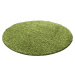 Ayyildiz koberce Kusový koberec Life Shaggy 1500 green kruh - 200x200 (průměr) kruh cm