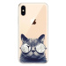 iSaprio Crazy Cat 01 pro iPhone XS