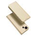 Dux Ducis Skin Pro pouzdro Xiaomi Poco C40 flip cover card wallet stand gold