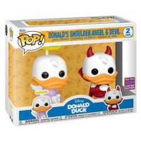 Funko POP! Disney Donald Duck- 2PK Donald’s Shoulder Angel and Devil