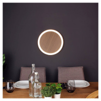 Eco-Light Nástěnné svítidlo LED s efektem dřeva Morton 3-Step-dim 40 cm