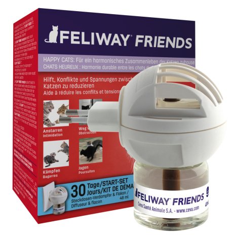Feliway® Friends - Sada odpařovače do zásuvky + 48 ml lahvička