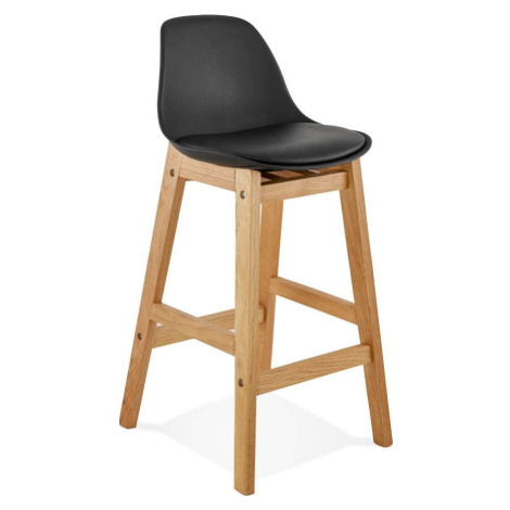 Černá barová židle Kokoon Elody, výška 86,5 cm KoKoon Design
