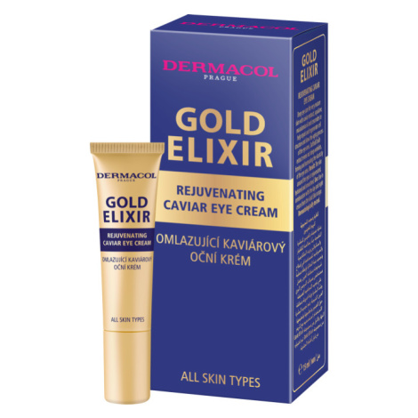 Dermacol Gold elixir oční krém 15ml